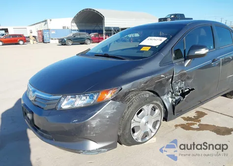 2012 Honda Civic Hybrid from USA, damaged, VIN JHMFB4F38CS001093